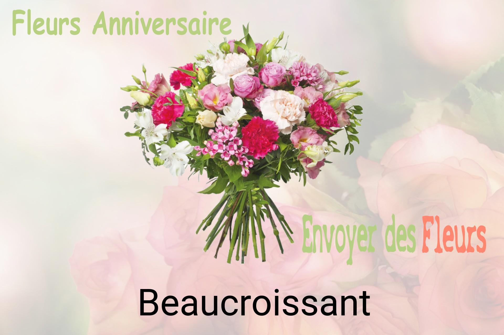 Bouquet de fleurs d’anniversaire livré à Beaucroissant